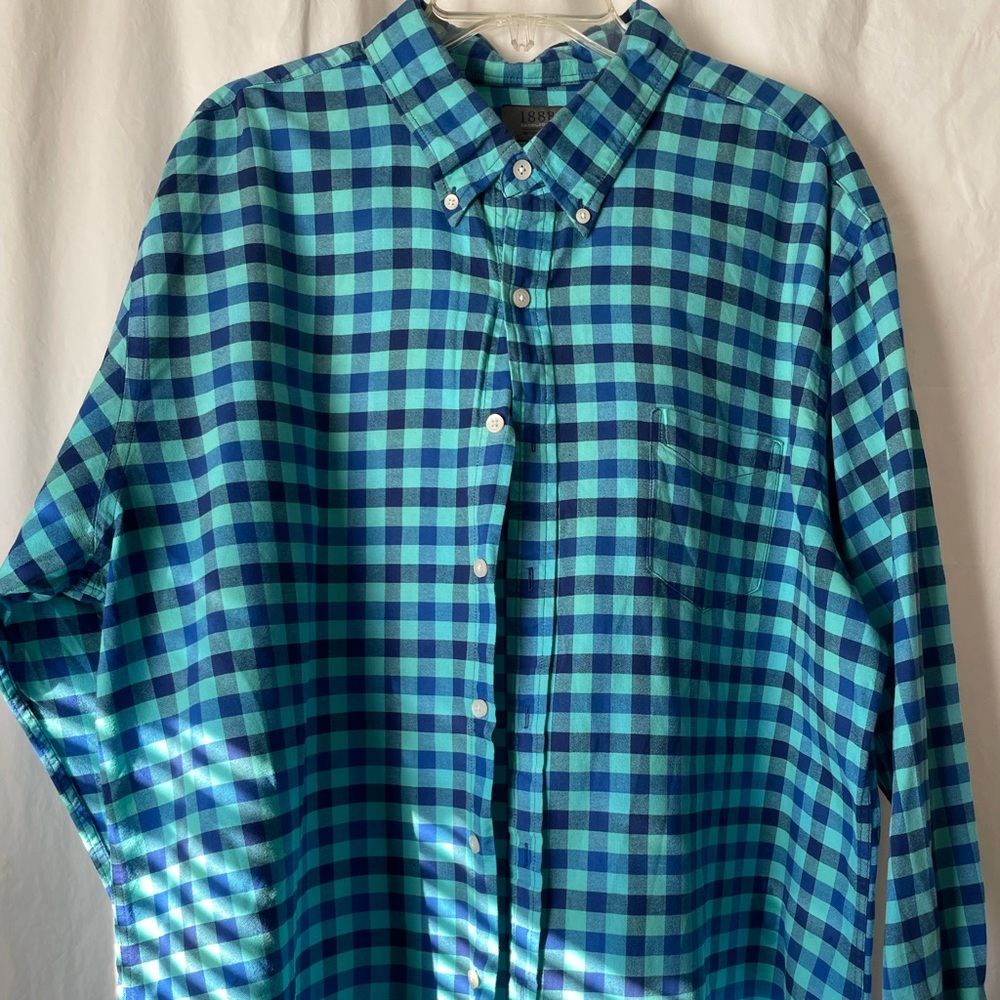 Saddlebred casual button down shirt size: XXL
